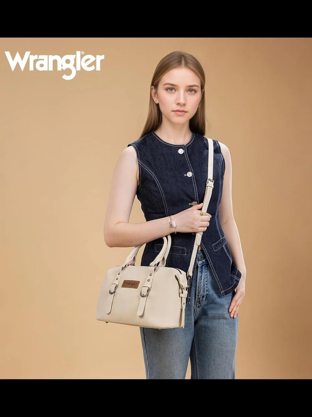 Wrangler✨️Beige Women’s Satchel Handbag